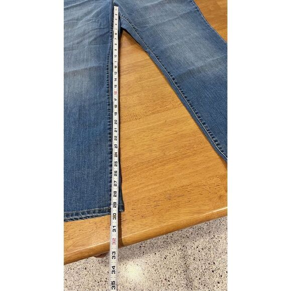 STYLE & CO HIGH RISE CURVY BOOT CUT JEANS SIZE WOMENS 20 P1-202 NEW - Picture 7 of 14